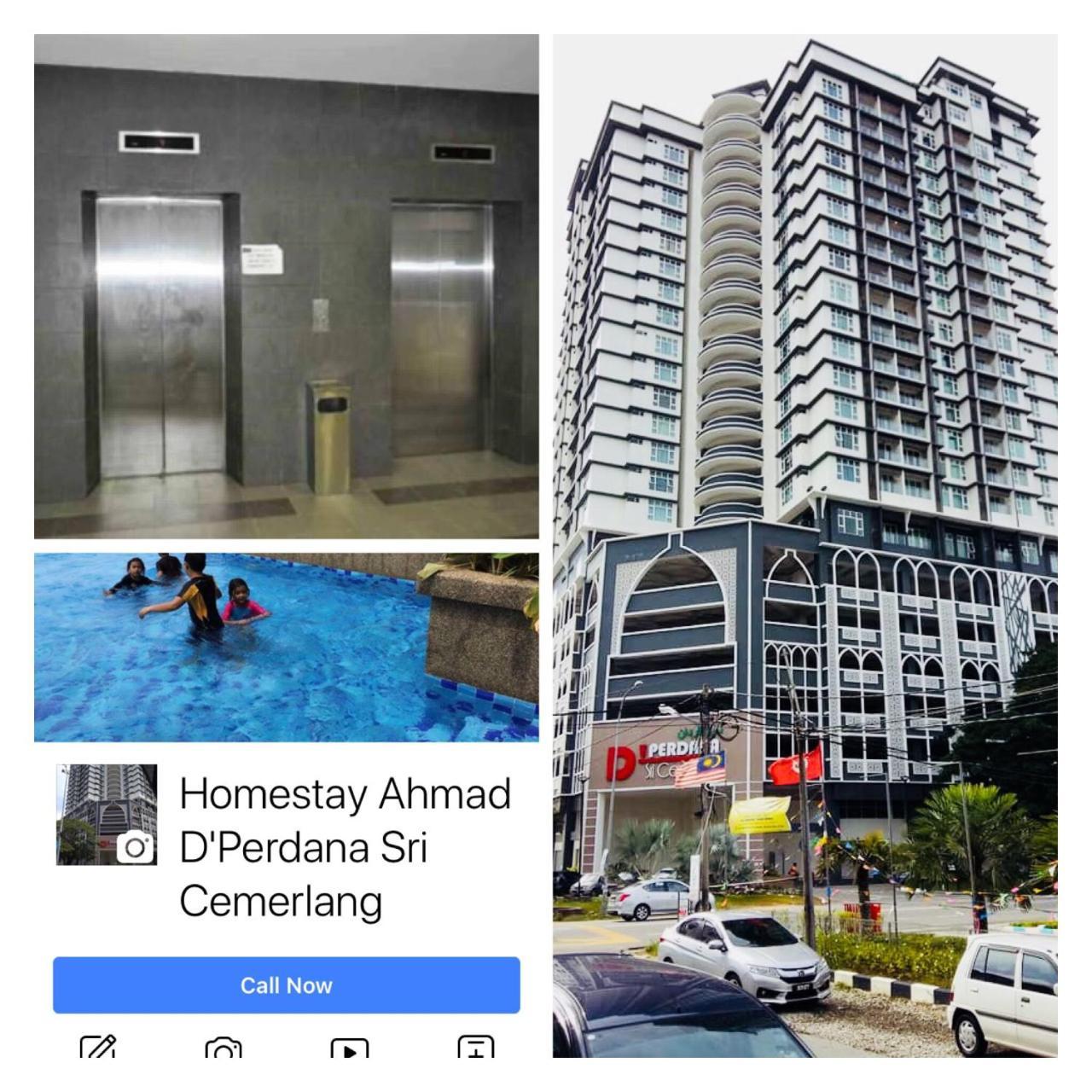 Homestay Ahmad Homestay D'Perdana Apartment Kota Bharu *
